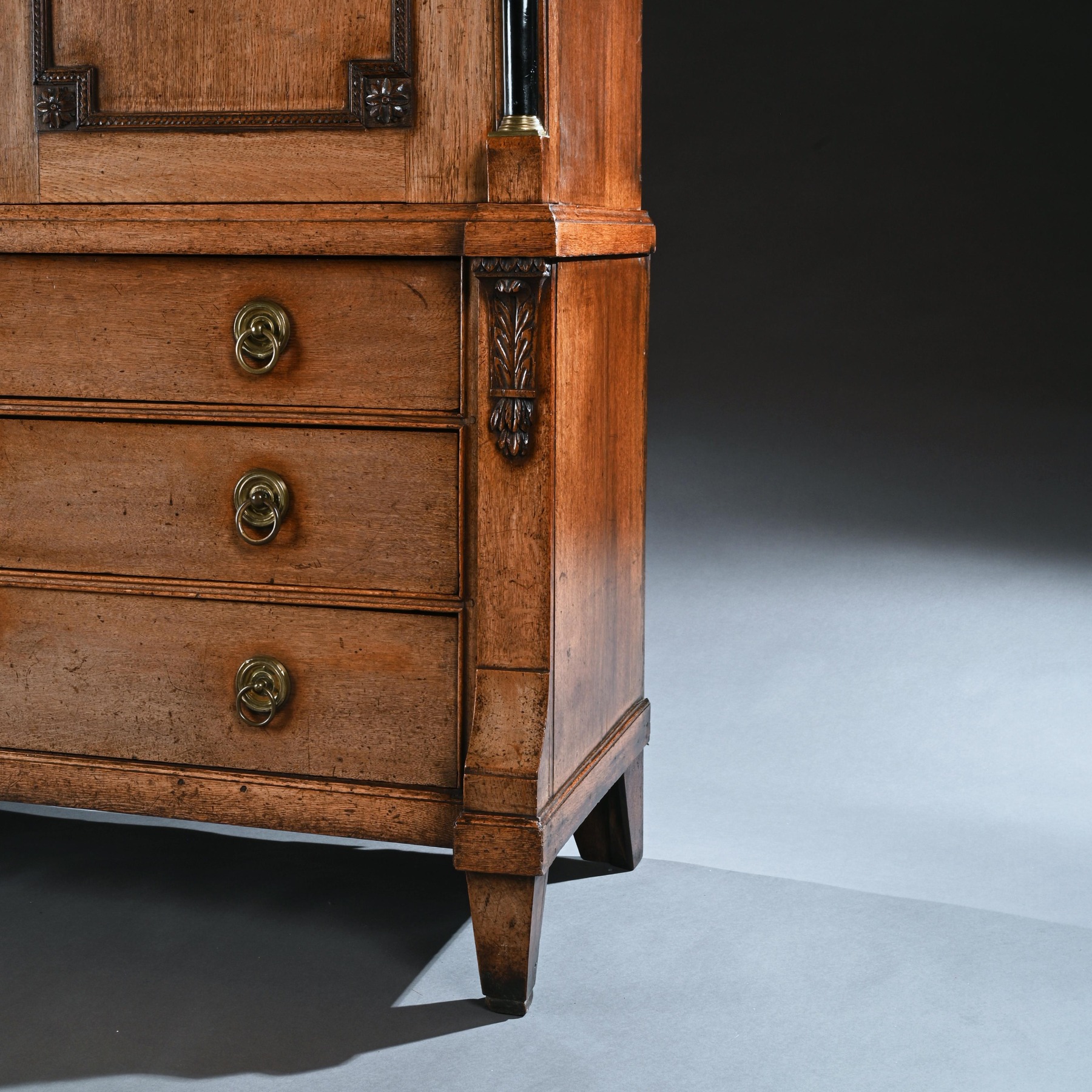 Oak linen press deals