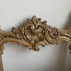 Fine 19th Century Italian Venetian Carved Giltwood Armchair