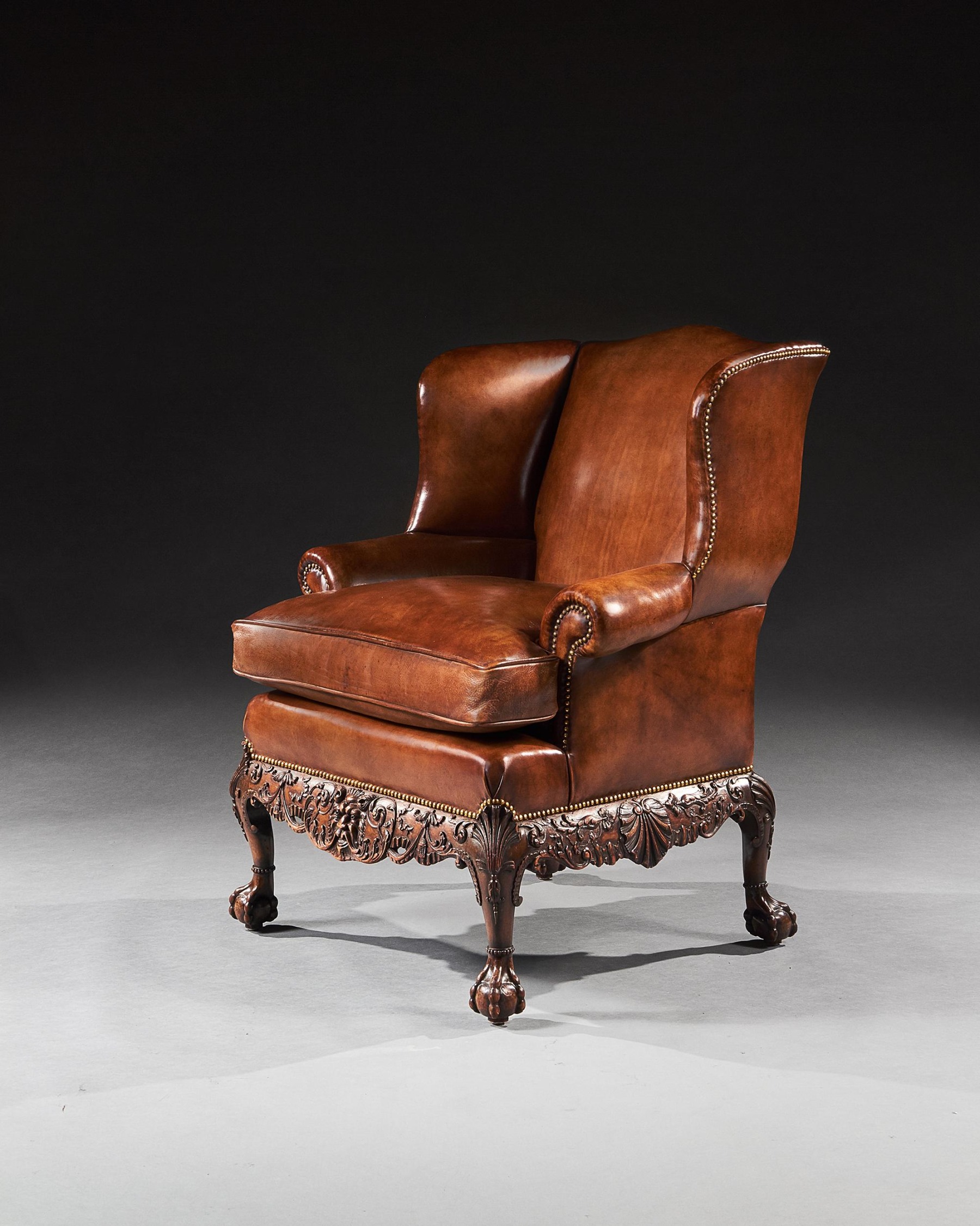 Large discount wingback armchair