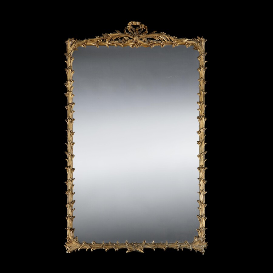 Gilt, French, Mirror, 19th Century, Mercury, glass 