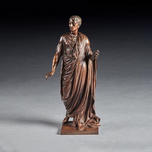 bronze, 19th century, French, Julius Cesar, Mathurin Moreau, exhibition 