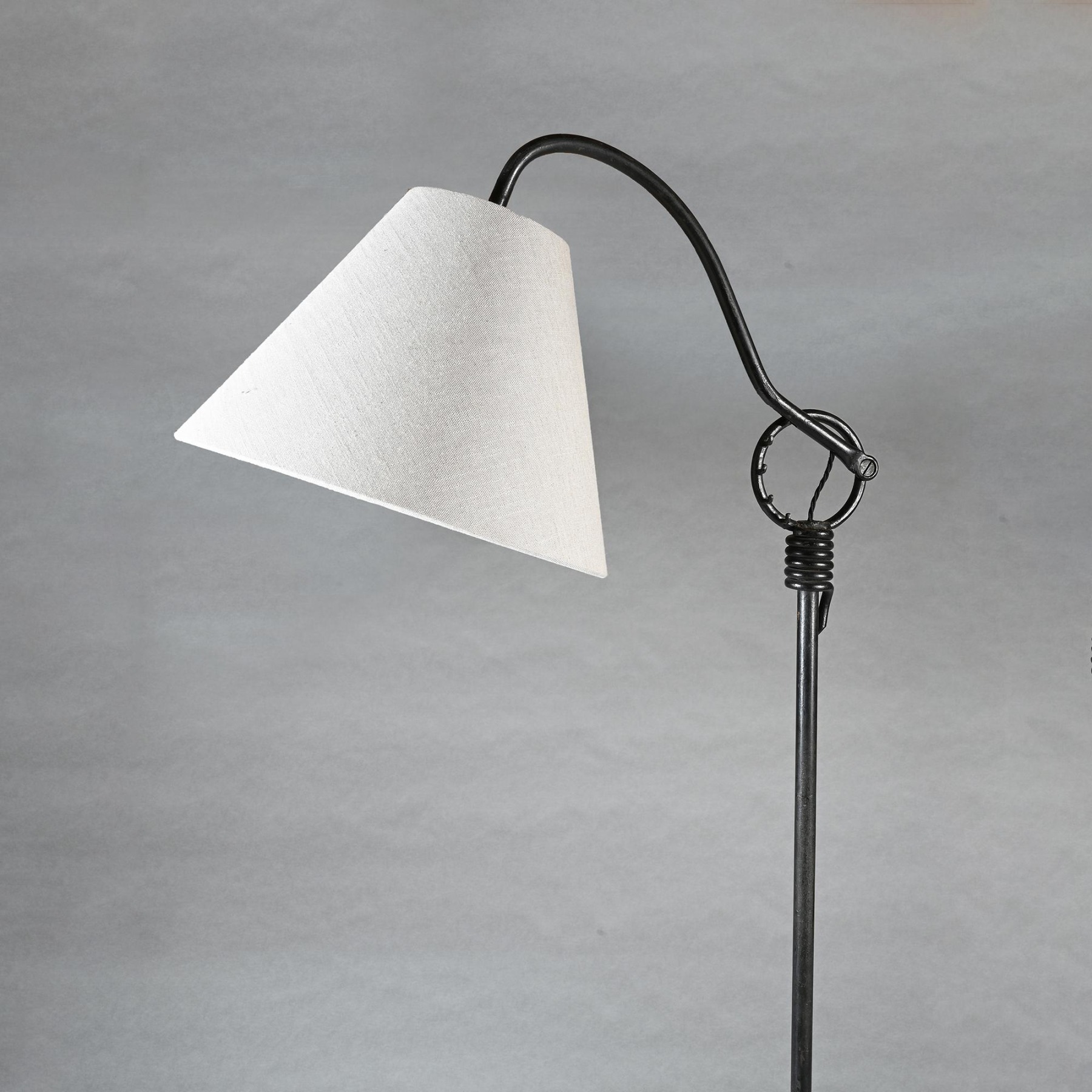 Jean Royère Adjustable Iron Floor Lamp 1940’s