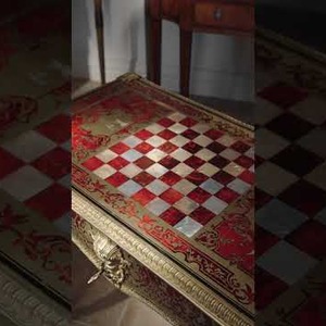 An Exceptional George IV Period Boulle Games Table Attributed to Thomas Parker | Loveday Antiques