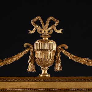 North Italian, 18th Century, Triple Plate, Overmantel, Mirror