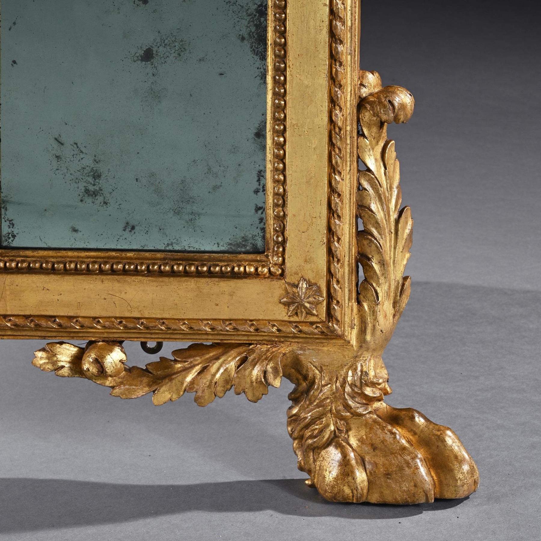 North Italian, 18th Century, Triple Plate, Overmantel, Mirror