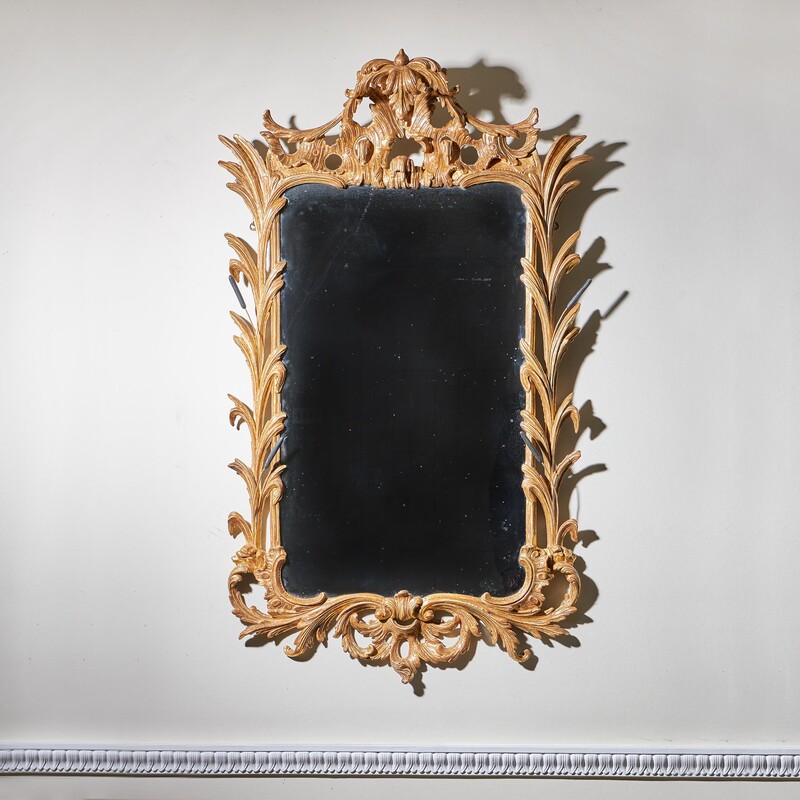 Giltwood, Rococo, mirror, c.1760 John, William, Linnell