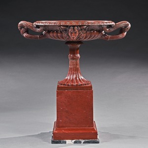 will fisher, tazza, benedetto boschetti, grand tour, marble, rosso antico, italian 