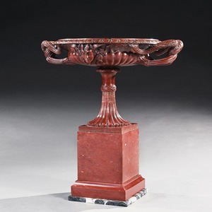will fisher, tazza, benedetto boschetti, grand tour, marble, rosso antico, italian 