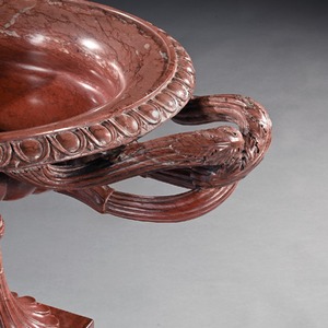 will fisher, tazza, benedetto boschetti, grand tour, marble, rosso antico, italian 