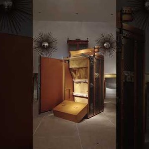 Goyard Trunk A Rare Early 20th Century Wardrobe Trunk by Goyard of Paris | Loveday Antiques