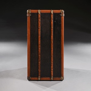 Goyard, Steamer, Trunk, Paris, French, 20th century, Vintage, Goyardine