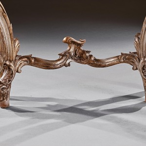 Decorative, 19th Century, Silver, Gilt, Italian, Console, Table, Marble, Top