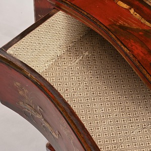 19th Century, North European, Japanned, Lacquered, Commode, Rococo, Manner,