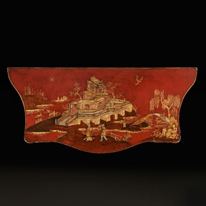 19th Century, North European, Japanned, Lacquered, Commode, Rococo, Manner,