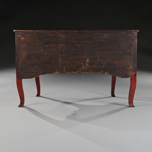 19th Century, North European, Japanned, Lacquered, Commode, Rococo, Manner,