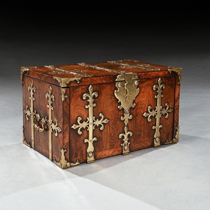William and Mary, strong box, coffre fort, Georgian, on stand, kingwood