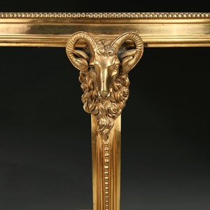 gilt bronze, gueridon, table, French, marble, neoclassical 