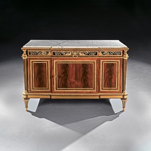 An Important 19th Century French Henry Dasson Commode in the Louis XVI Style After the Model by Weisweiler