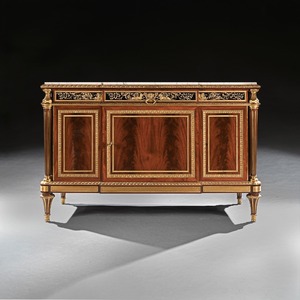 An Important 19th Century French Henry Dasson Commode in the Louis XVI Style After the Model by Weisweiler