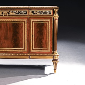 An Important 19th Century French Henry Dasson Commode in the Louis XVI Style After the Model by Weisweiler