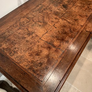 Rare Early 18th Century Louis XV Provincial Burr Elm Mazarin Commode 