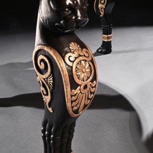 Regency Mahogany Partners Writing Table In The Manner Of George Smith 