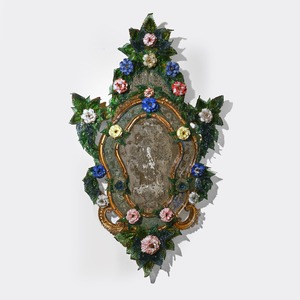 Pair of 18th Century Venetian Murano Glass Mirrors
