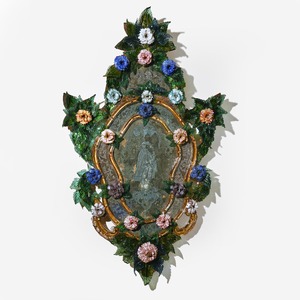 Pair of 18th Century Venetian Murano Glass Mirrors