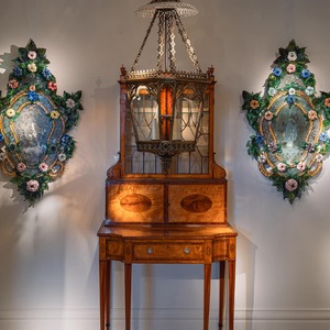 Pair of 18th Century Venetian Murano Glass Mirrors