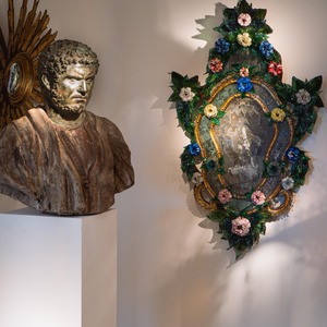 Pair of 18th Century Venetian Murano Glass Mirrors
