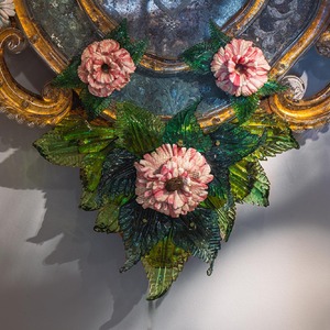 Pair of 18th Century Venetian Murano Glass Mirrors