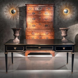 Grand Pair of Early 19th Century Swedish Blyberg Porphyry Campana Urns,