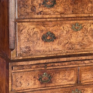 George I Period Walnut Chest on Chest or Tallboy of Exceptional Colour and Patination