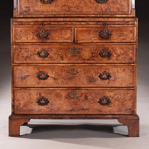 George I Period Walnut Chest on Chest or Tallboy of Exceptional Colour and Patination