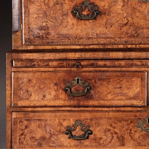 George I Period Walnut Chest on Chest or Tallboy of Exceptional Colour and Patination