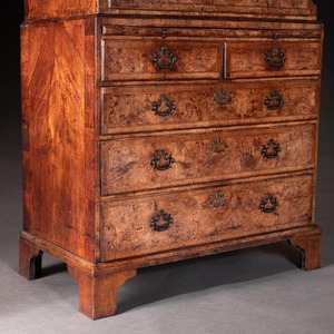 George I Period Walnut Chest on Chest or Tallboy of Exceptional Colour and Patination