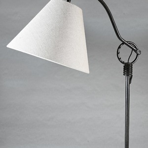Jean Royère, Adjustable, Iron, Floor, Lamp, 1940’s